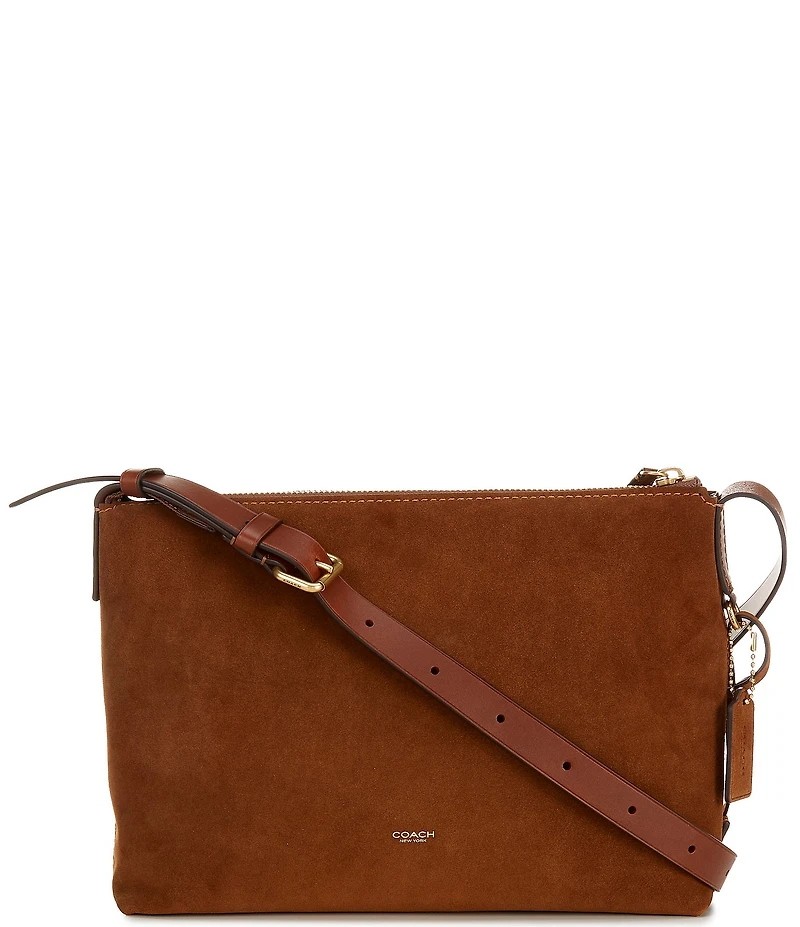 COACH Suede Mott Messenger Bag 33