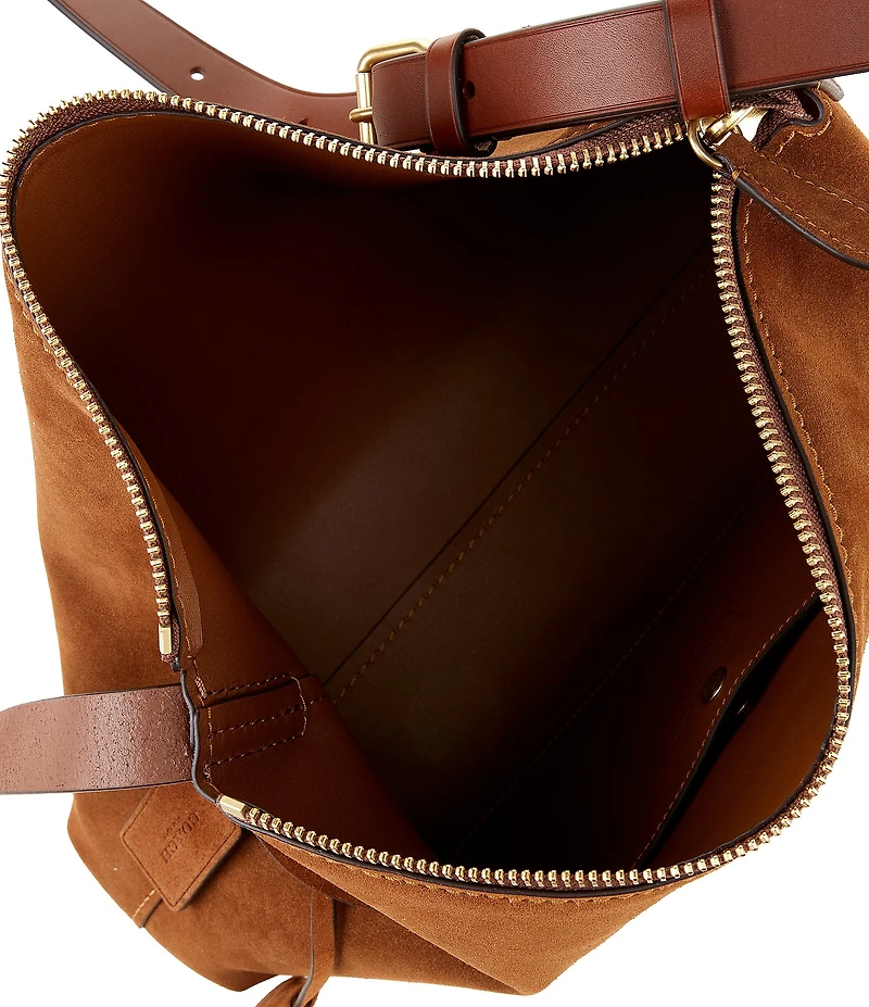 COACH Suede Mott Messenger Bag 33