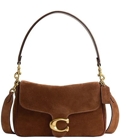 COACH Suede Soft Tabby Shoulder Bag