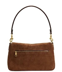 COACH Suede Soft Tabby Shoulder Bag