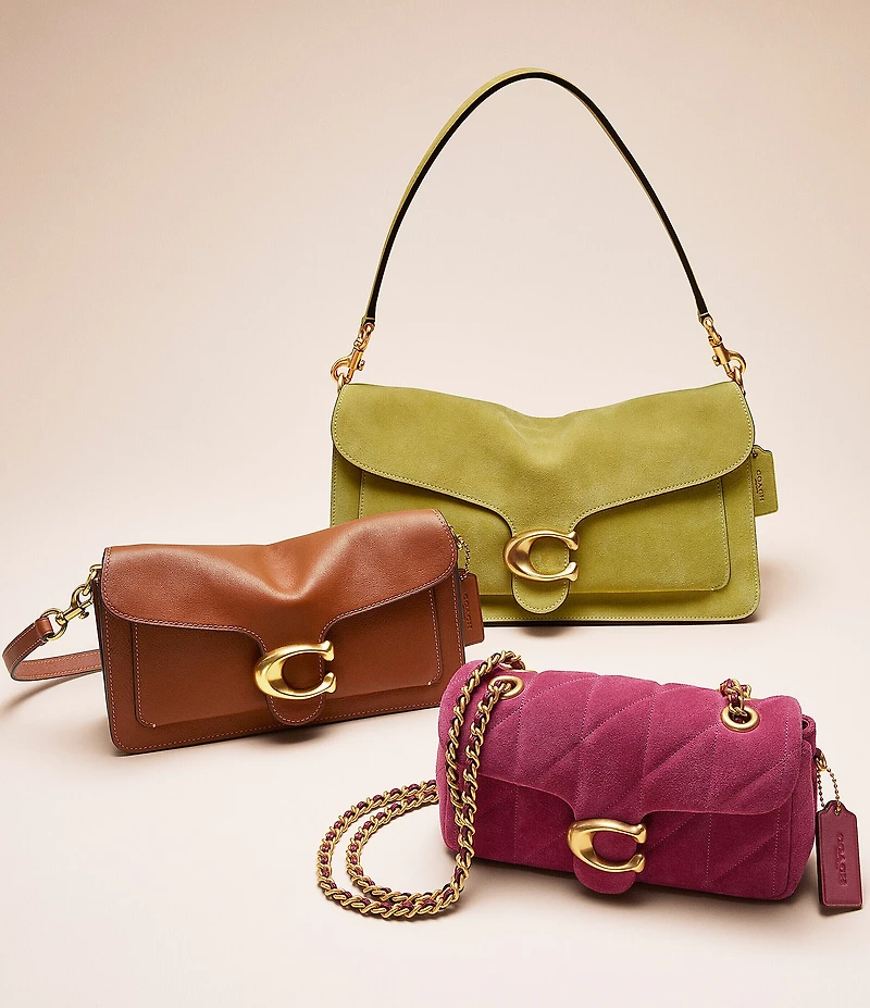 COACH Suede Tabby 36 Shoulder Bag