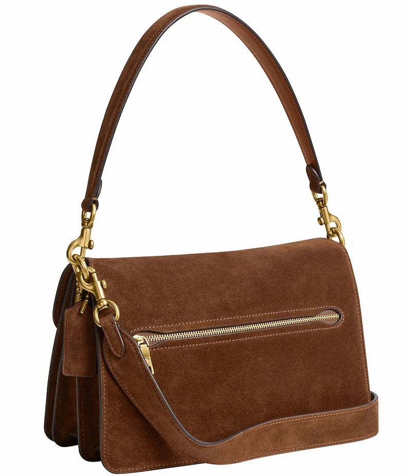 COACH Suede Tabby Shoulder Bag
