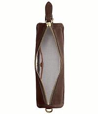 COACH Suede Waverly Shoulder Bag