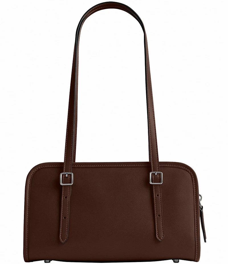 COACH Swing Zip Leather Shoulder Bag