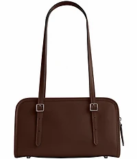 COACH Swing Zip Leather Shoulder Bag