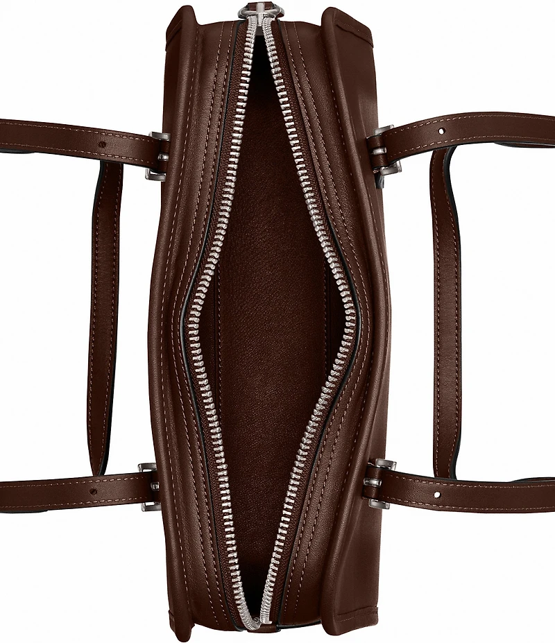 COACH Swing Zip Leather Shoulder Bag
