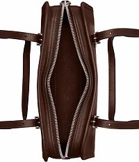 COACH Swing Zip Leather Shoulder Bag