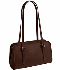 COACH Swing Zip Leather Shoulder Bag