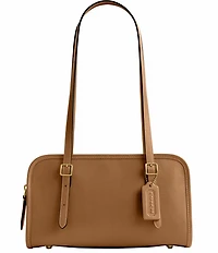 COACH Swing Zip Buckle Detail Satchel Bag