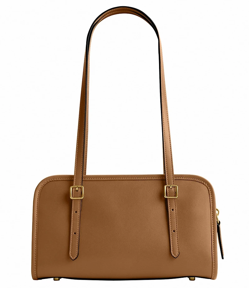 COACH Swing Zip Buckle Detail Satchel Bag