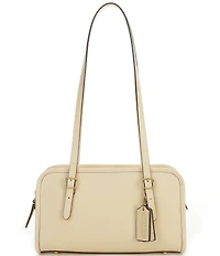 COACH Swing Zip Buckle Detail Satchel Bag
