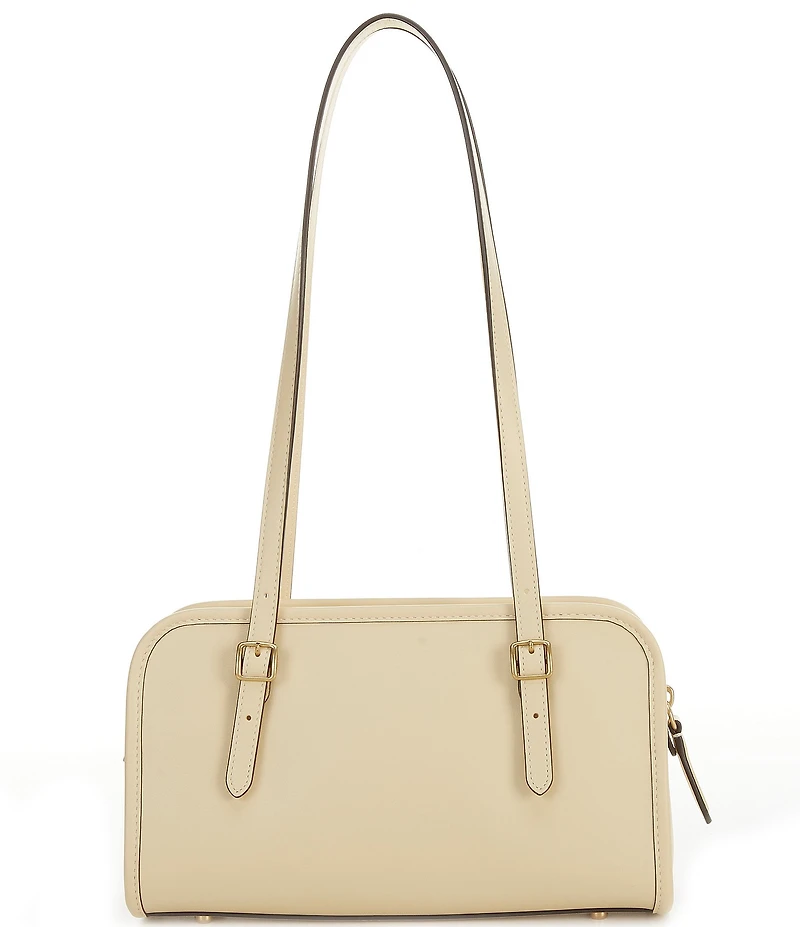 COACH Swing Zip Buckle Detail Satchel Bag