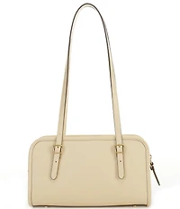 COACH Swing Zip Buckle Detail Satchel Bag