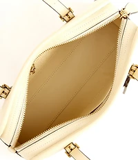 COACH Swing Zip Buckle Detail Satchel Bag