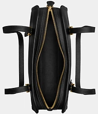 COACH Swing Zip Buckle Detail Satchel Bag