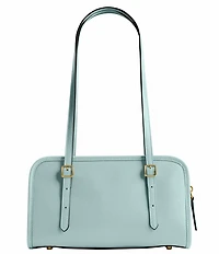 COACH Swing Zip Buckle Detail Satchel Bag