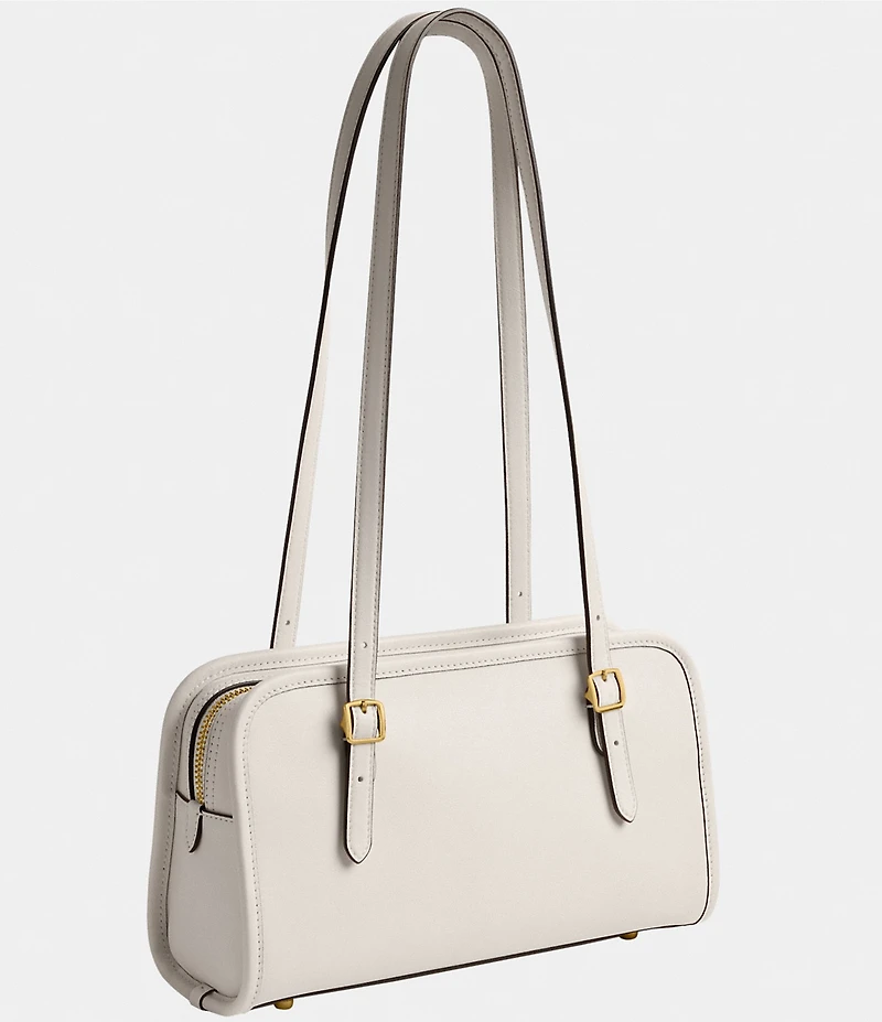 COACH Swing Zip Buckle Detail Satchel Bag