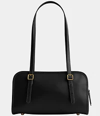 COACH Swing Zip Buckle Detail Satchel Bag