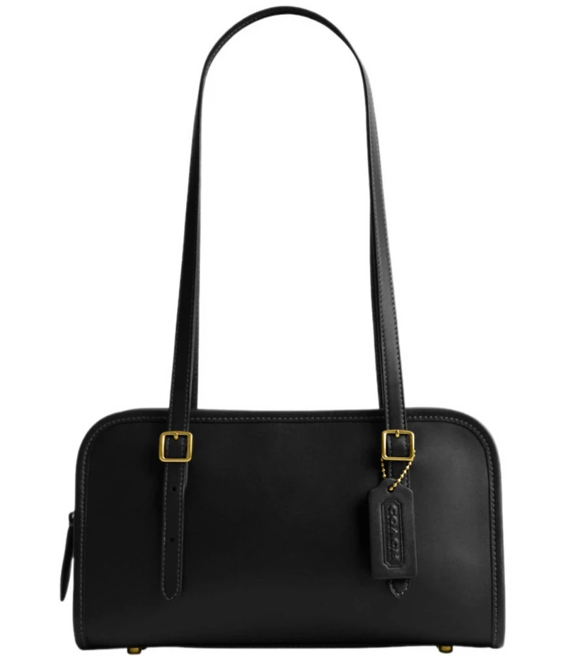 COACH Swing Zip Buckle Detail Satchel Bag