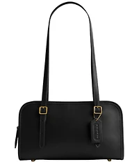 COACH Swing Zip Buckle Detail Satchel Bag