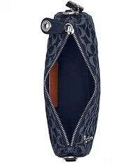 COACH Signature Denim Swinger Shoulder Bag