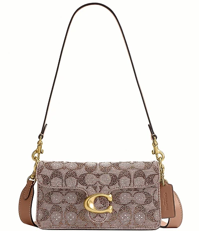COACH Tabby 20 Crystal Soft Signature Jacquard Shoulder Bag