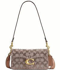 COACH Tabby 20 Crystal Soft Signature Jacquard Shoulder Bag