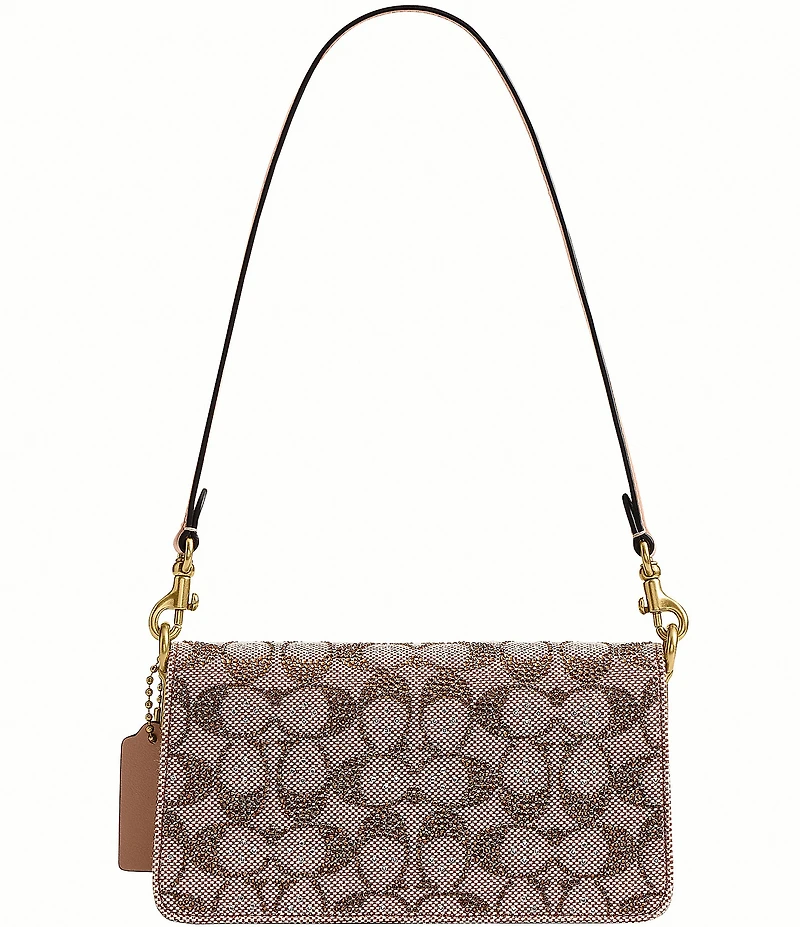 COACH Tabby 20 Crystal Soft Signature Jacquard Shoulder Bag