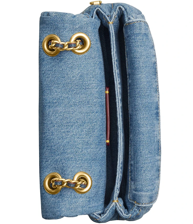 COACH Tabby 20 Quilted Denim Shoulder Bag