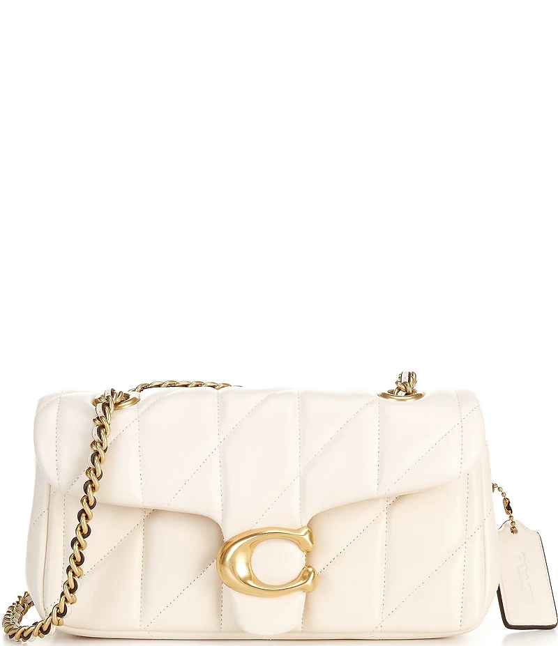 COACH Tabby 20 Quilted Leather Chain Strap Convertible Shoulder Bag