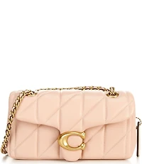 COACH Tabby 20 Quilted Leather Chain Strap Convertible Shoulder Bag