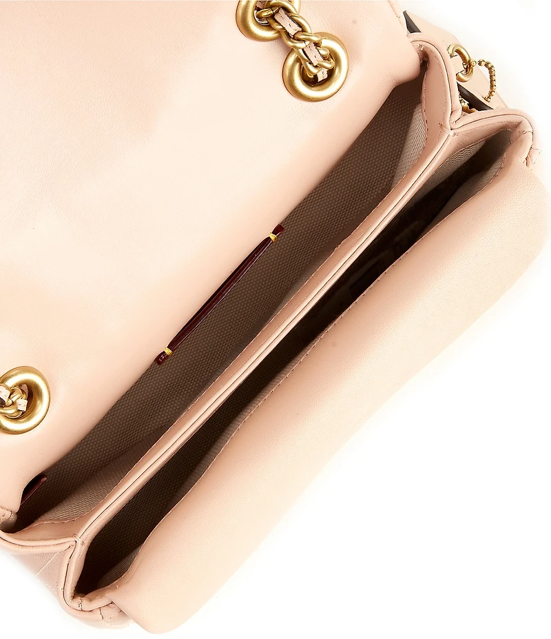 COACH Tabby 20 Quilted Leather Chain Strap Convertible Shoulder Bag