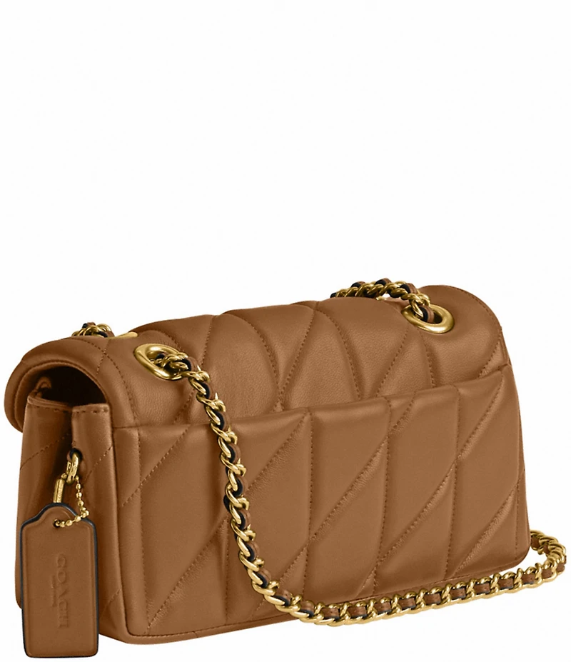 COACH Tabby 20 Quilted Leather Chain Strap Convertible Shoulder Bag