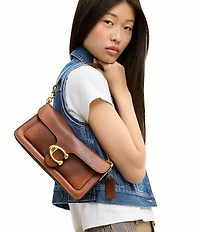 COACH Tabby 26 Loved Leather Shoulder Bag