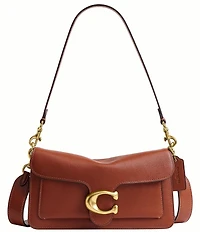 COACH Tabby 26 Natural Grain Leather Shoulder Bag