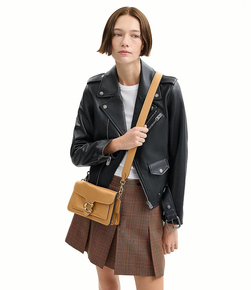 COACH Tabby Natural Grain Chain Shoulder Bag 26