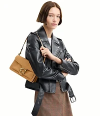 COACH Tabby Natural Grain Chain Shoulder Bag 26