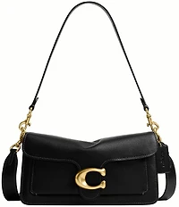 COACH Tabby 26 Natural Grain Leather Shoulder Bag