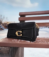 COACH Tabby 26 Natural Grain Leather Shoulder Bag