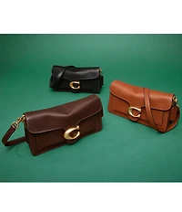 COACH Tabby Natural Grain Chain Shoulder Bag 26
