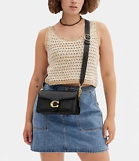 COACH Tabby 26 Pebble Leather Gold Tone Shoulder Crossbody Bag