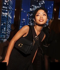 COACH Tabby 26 Pebble Leather Gold Tone Shoulder Crossbody Bag