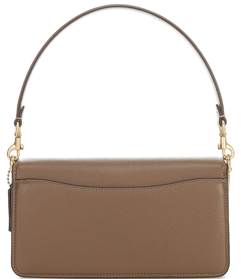 COACH Tabby 26 Pebble Leather Gold Tone Shoulder Crossbody Bag