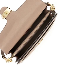 COACH Tabby 26 Pebble Leather Gold Tone Shoulder Crossbody Bag
