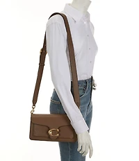 COACH Tabby 26 Pebble Leather Gold Tone Shoulder Crossbody Bag