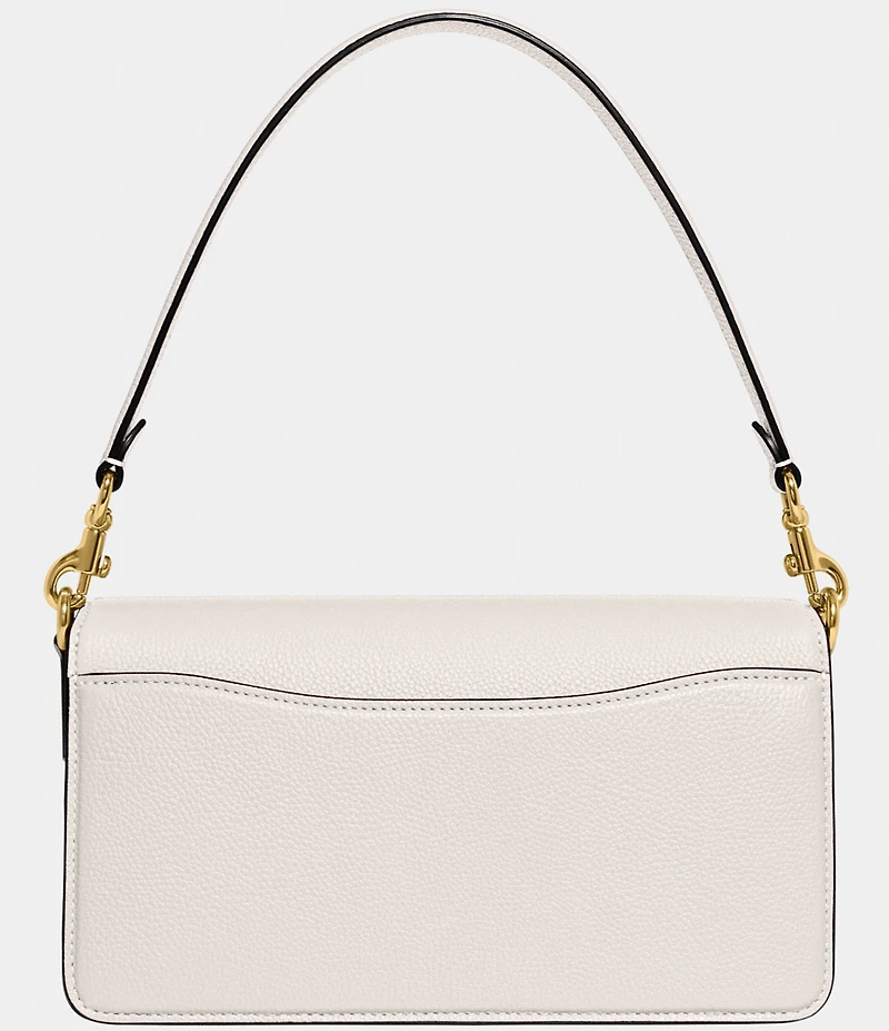 COACH Tabby 26 Pebble Leather Gold Tone Shoulder Crossbody Bag