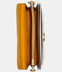 COACH Tabby 26 Pebble Leather Gold Tone Shoulder Crossbody Bag