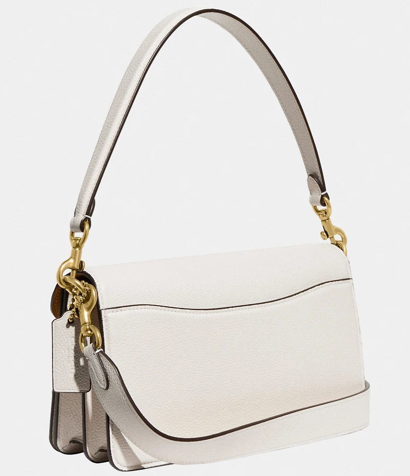 COACH Tabby 26 Pebble Leather Gold Tone Shoulder Crossbody Bag