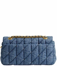 COACH Tabby 26 Quilted Denim Shoulder Bag