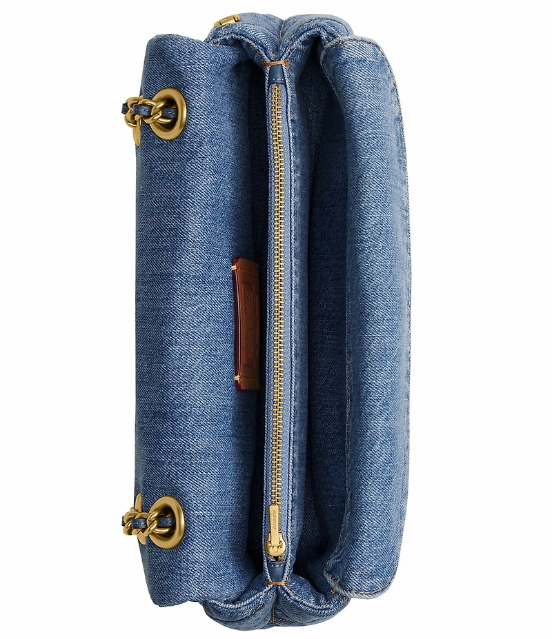 COACH Tabby 26 Quilted Denim Shoulder Bag